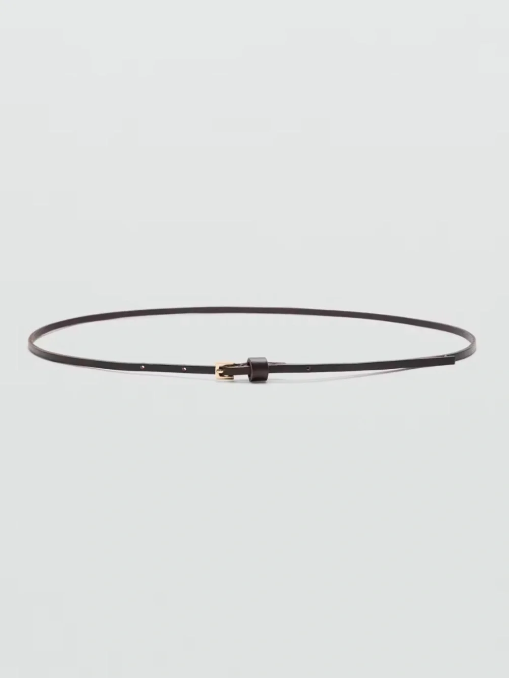 MANGO SELECTION LEATHER MINI-BELT